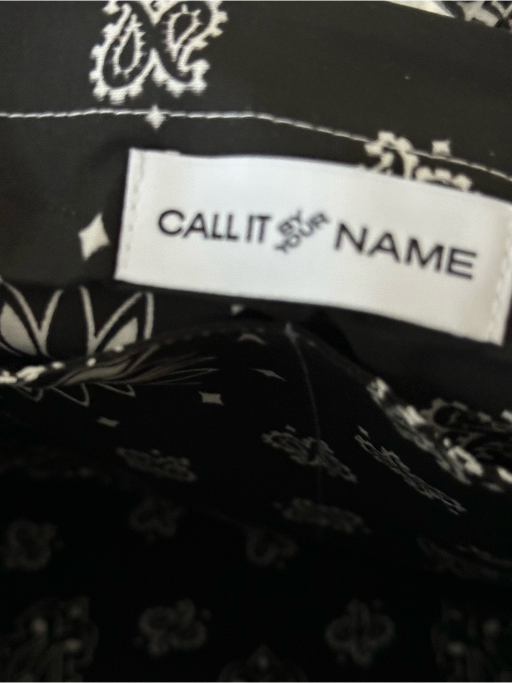 Call It By Your Name Picnic Tote - Picture 5 of 5